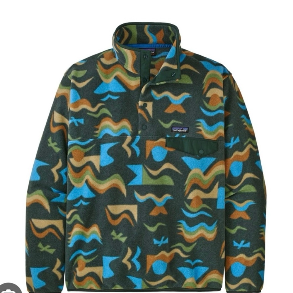Patagonia Abstract Synchilla Fleece - RARE print